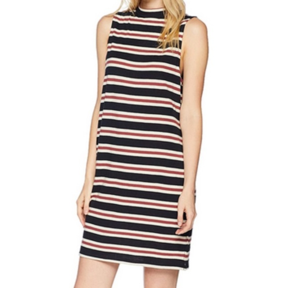 Billabong High Hopes striped sleeveless dress